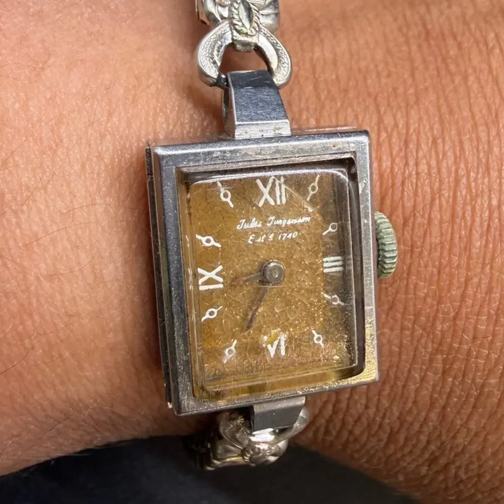 Vintage Jules Jurgensen Women Watch USA 608612